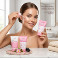 Kit 3 Cuidados Faciais Rosa Mosqueta