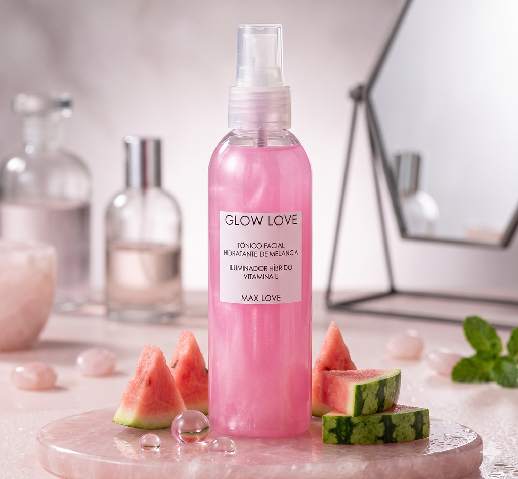 Tônico Facial Hidratante Glow Love Melancia Max Love