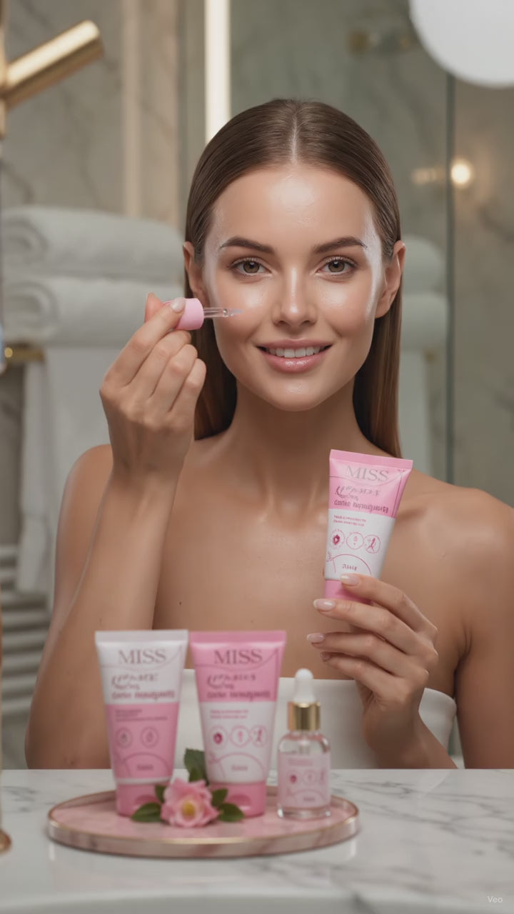 Kit 3 Cuidados Faciais Rosa Mosqueta