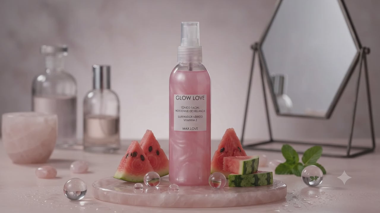 Tônico Facial Hidratante Glow Love Melancia Max Love